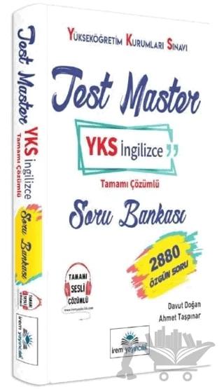 Test Master YKS İngilizce Tamamı Çözümlü Soru Bankası