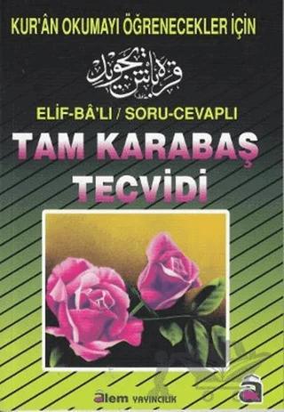 Elif-Ba'lı / Soru-Cevaplı Tam Karabaş Tecvidi (Küçük Boy)