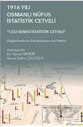 1916 Yılı Osmanlı Nüfus İstatistik Cetveli