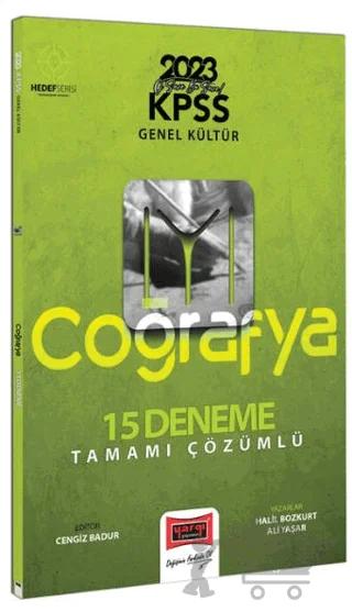 2023 KPSS Genel Kültür Hedef IYI Serisi Coğrafya Tamamı Çözümlü 15 Deneme