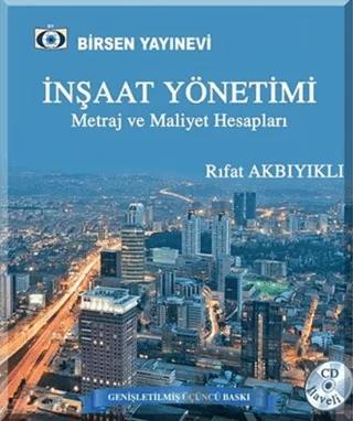 İnşaat Yönetimi Metraj ve Maliyet Hesapları