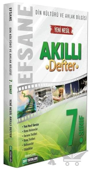 7. Sınıf Din Kültürü ve Ahlak Bilgisi Efsane Akıllı Defter – Kolektif – DDY Yayınları kitap kapağı
