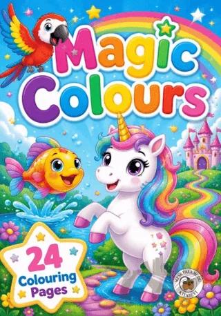 Magic Colours – Colouring Book
