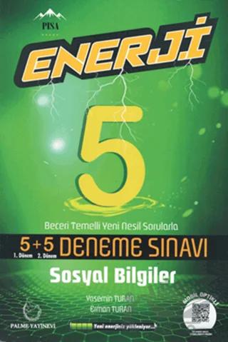Palme 5. Sınıf Enerji Sosyal Bilgiler 5+5 Deneme Sınavı