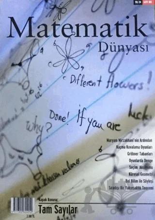 Matematik Dünyası Dergisi Sayı:105 Yıl:2017