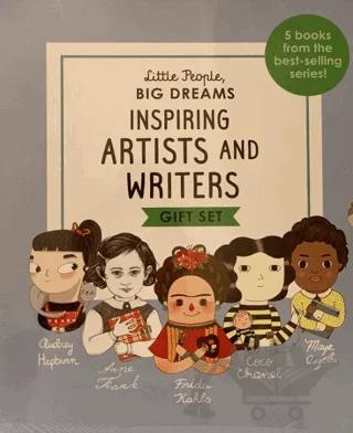 Little People, Big Dreams Inspiring Artist and Writers Gift Set
