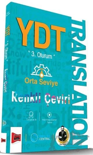 YKS 3. Oturum YDT Translation Orta Seviye Renkli Çeviri Yargı Yayınları