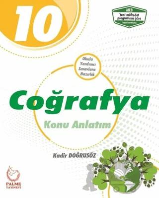 Palme 10. Sınıf Coğrafya Konu Kitabı