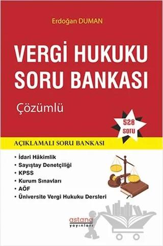 Vergi Hukuku Soru Bankası Çözümlü