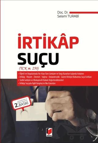 İrtikap Suçu – Selami Turabi – Adalet Yayınevi kitap kapağı