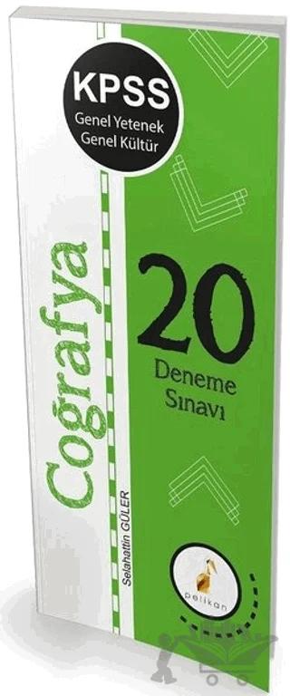 KPSS Genel Yetenek Genel Kültür Coğrafya 20 Deneme Sınavı