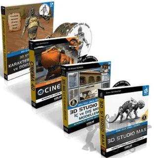 3D Tasarım Uzmanlığı Seti - 2 (4 Kitap Takım)