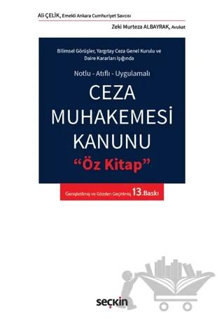 Ceza Muhakemesi Kanunu Öz Kitap