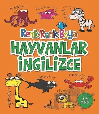 Hayvanlar İngilizce - Renk Renk Boya