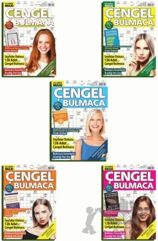 5'li Çengel Bulmaca – Kolektif – Maxi Yayıncılık kitap kapağı