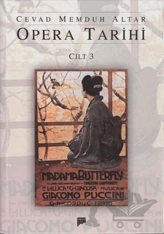 Opera Tarihi Cilt 3 – Cevat Memduh Altar – Pan Yayıncılık kitap kapağı