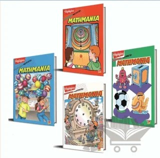 Highlights Mathmania Matematik Zeka ve Dikkat Gelişim 4'lü Seti – Kolektif – Dikkat Atölyesi Yayınları kitap kapağı
