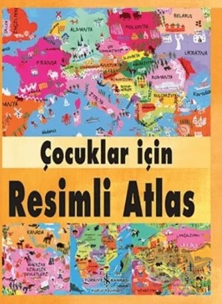 Çocuklar İçin Resimli Atlas – Anita Ganeri – İş Bankası Kültür Yayınları kitap kapağı