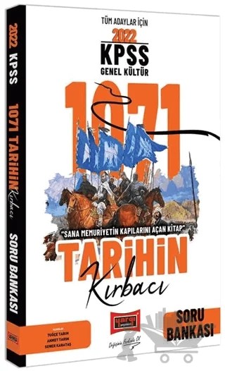 2022 KPSS Genel Kültür 1071 Tarihin Kırbacı Soru Bankası – Tuğçe Tarım, Ahmet Tarım, Soner Karataş – Yargı Yayınevi kitap kapağı