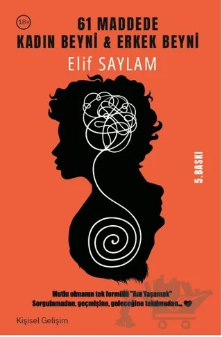 61 Maddede Kadın Beyni & Erkek Beyni – Eli Saylam – Platanus Publishing kitap kapağı