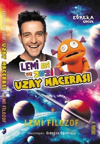 Lemi Abi ve Zuzi: Uzay Macerası – Lemi Filozof – Evreka Çocuk Yayınları kitap kapağı
