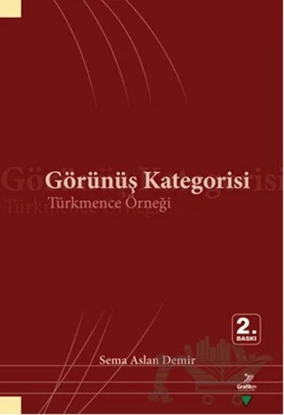 Görünüş Kategorisi – Sema Aslan Demir – Grafiker Yayınları kitap kapağı