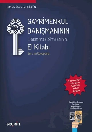 Gayrimenkul Danışmanının El Kitabı – Ömer Faruk İlgün – Seçkin Yayıncılık kitap kapağı
