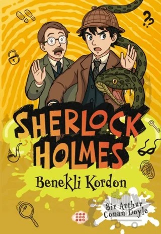 Sherlock Holmes - Benekli Kordon – Sir Arthur Conan Doyle – Dokuz Çocuk kitap kapağı