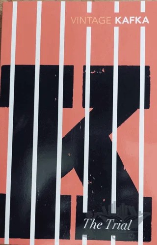 The Trial – Franz Kafka – Vintage kitap kapağı