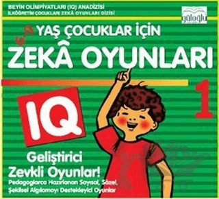 6 - 9 Yaş Çocuklar İçin Zeka Oyunları (5 Kitap Takım) – Kolektif – Güloğlu Yayıncılık kitap kapağı