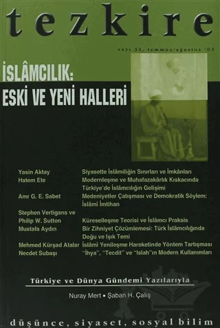 Tezkire Dergisi Sayı: 33 – Tezkire Dergisi kitap kapağı