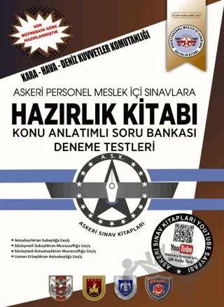 Askeri Personel Meslek İçi Sınavlara Hazırlık Kitabı – Mehmet Er – Askeri Sınav Kitapları kitap kapağı
