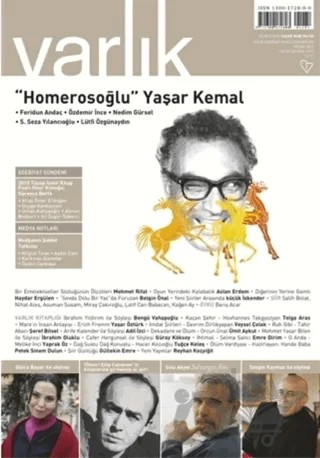 Varlık Edebiyat ve Kültür Dergisi Sayı: 1291 Nisan 2015 – Varlık Dergisi Yayınları kitap kapağı