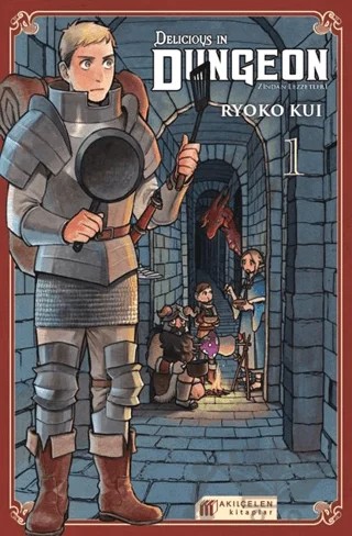 Delicious in Dungeon – Zindan Lezzetleri 1 – Ryoko Kui – Akıl Çelen Kitaplar kitap kapağı