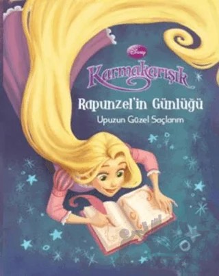 Karmakarışık - Rapunzel’in Günlüğü – Calliope Glass – Doğan Egmont Yayıncılık kitap kapağı