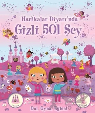 Harikalar Diyarı'nda Gizli 501 Şey – Komisyon – Pearson Çocuk Kitapları kitap kapağı