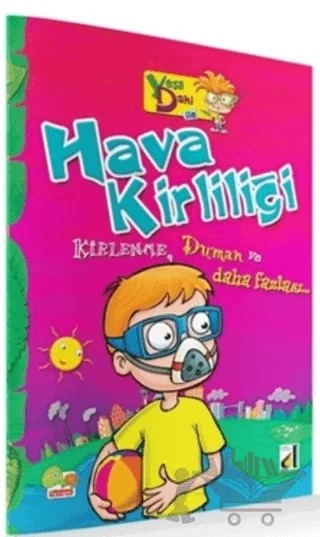 Yeşil Dahi İle Hava Kirliliği – Richa Sharma – Damla Yayınevi kitap kapağı