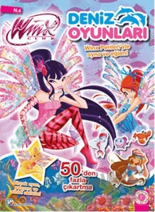 Winx Club - Deniz Oyunları 4 – Iginio Straffi – Artemis Yayınları kitap kapağı