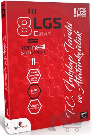 8. Sınıf LGS T.C İnklap Tarihi ve Atatürkçülük Video Konu Anlatım ve Çözümlü Soru Bankası – Seher Altın – Sistem Plus Yayınları kitap kapağı