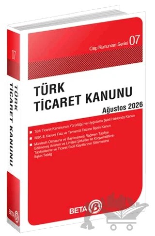 Türk Ticaret Kanunu – Kolektif – Beta Yayınevi kitap kapağı