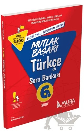 6. Sınıf Türkçe Soru Bankası – Aytekin Aydın – Muba Yayınları kitap kapağı