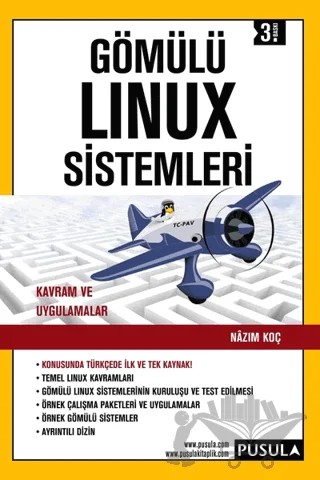 Gömülü Linux Sistemleri – Nazım Koç – Pusula Yayıncılık kitap kapağı