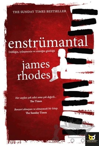 Enstrümantal – James Rhodes – Beyaz Baykuş Yayınları kitap kapağı