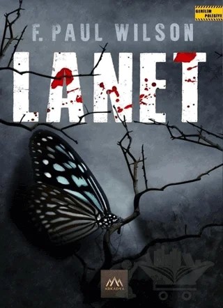 Lanet – F. Paul Wilson – Arkadya Yayınları kitap kapağı