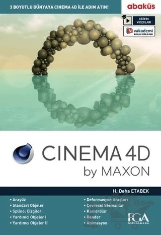 Cinema 4D – H. Deha Etabek – Abaküs Kitap kitap kapağı