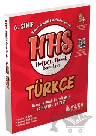 6.Sınıf Türkçe Haftalık Hasat Soruları (HHS) – Kollektif – Muba Yayınları kitap kapağı