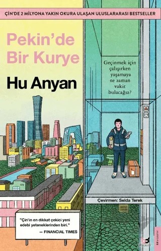 Pekin'de Bir Kurye – Hu Anyan – Beyaz Baykuş Yayınları kitap kapağı
