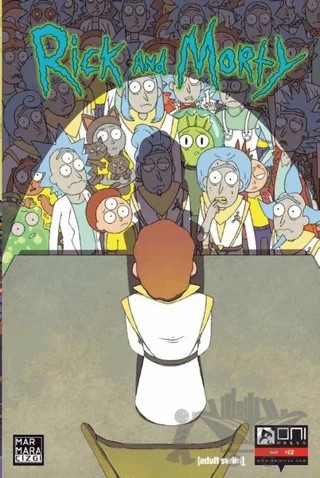 Rick and Morty 22 – Zac Gorman – Marmara Çizgi kitap kapağı