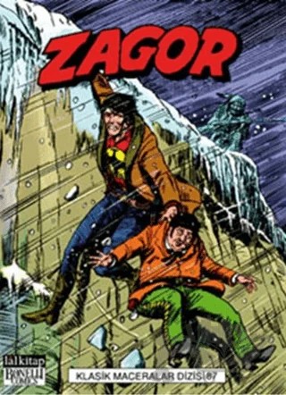 Zagor Klasik Maceralar Cilt: 87 – Moreno Burattini – Lal Kitap kitap kapağı