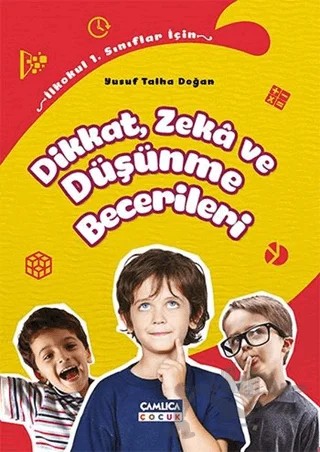 Dikkat, Zeka ve Düşünce Becerileri (5 Kitap) – Yusuf Talha Doğan – Çamlıca Çocuk Yayınları kitap kapağı